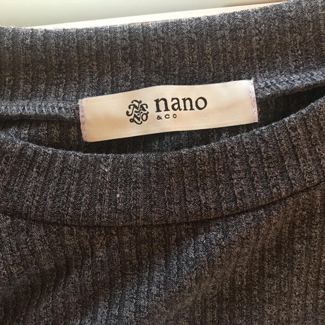 nano・universe(ナノユニバース)のナノユニバース𓍯カットソー レディースのトップス(カットソー(長袖/七分))の商品写真