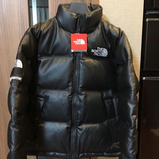 シュプリーム(Supreme)のsupreme leather nuptse シュプリーム レザー ヌプシ(レザージャケット)