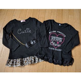 キッズ　女の子　110cm　カットソーセット　長袖(Tシャツ/カットソー)