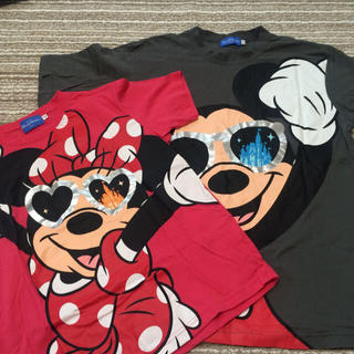 ディズニー(Disney)のカップルTシャツセット(Tシャツ(長袖/七分))