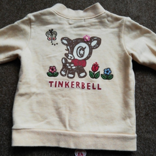 TINKERBELL(ティンカーベル)のティンカーベル　上着 キッズ/ベビー/マタニティのキッズ服女の子用(90cm~)(ジャケット/上着)の商品写真