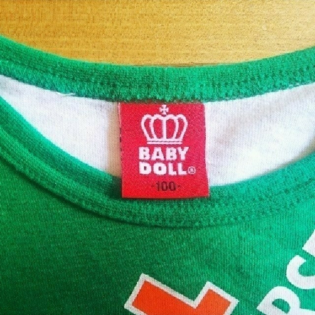 BABYDOLL(ベビードール)のベビードール Tシャツ ロンT サイズ100 キッズ/ベビー/マタニティのキッズ服男の子用(90cm~)(Tシャツ/カットソー)の商品写真
