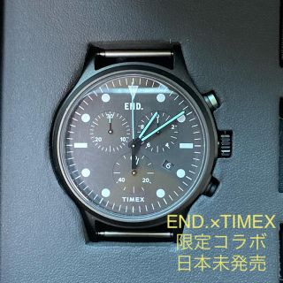 タイメックス(TIMEX)の【日本未発売限定品 】英国エンド×タイメックス コラボ 腕時計 ミント(腕時計(アナログ))