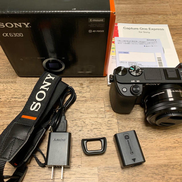 100％の保証 SONY - α6300 ILCE-6300L パワーズームレンズキット ミラーレス一眼