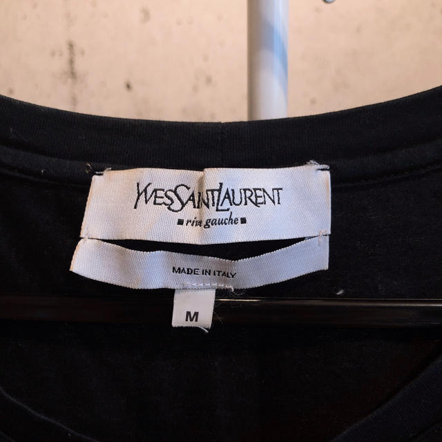 Yves Saint Laurent Beaute(イヴサンローランボーテ)のYSL イヴ・サンローラン ロゴタンクTシャツ  レディースのトップス(Tシャツ(半袖/袖なし))の商品写真