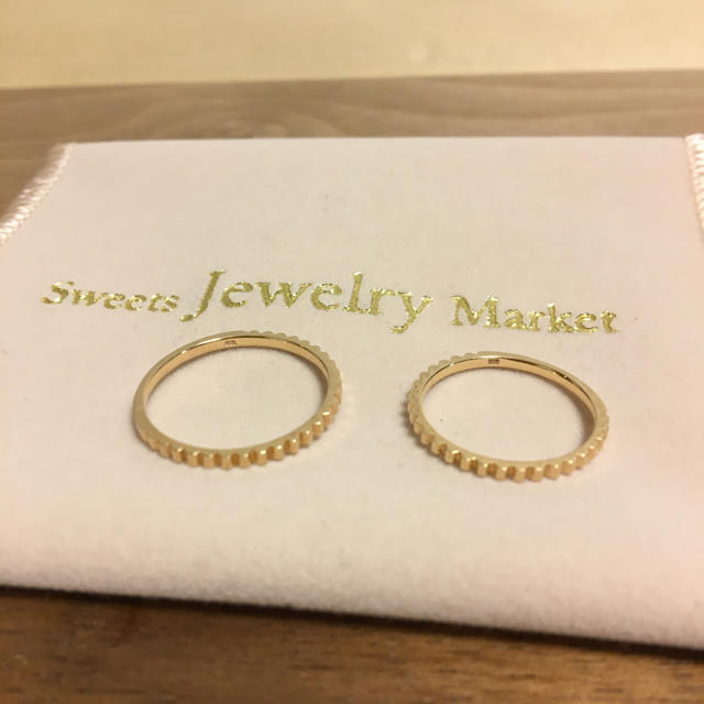 AHKAH(アーカー)のgemini様専用 Sweets Jewelry Market 2本 レディースのアクセサリー(リング(指輪))の商品写真