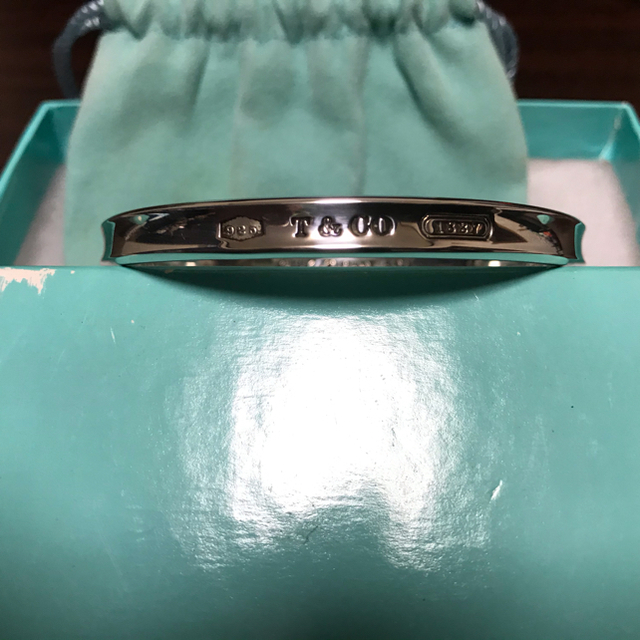 TIFFANY & Co. 1837ナローカフ ブレスレット SV925