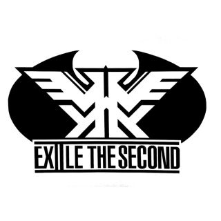 Exile The Second ロゴ カッティングシート ステッカーの通販 ラクマ