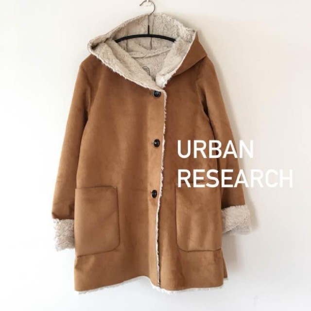 URBAN RESEARCH(アーバンリサーチ)の新品　URBAN RESEARCH　フェイクムートンジャケット レディースのジャケット/アウター(ムートンコート)の商品写真