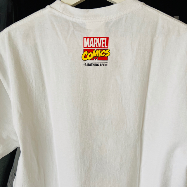 A BATHING APE(アベイシングエイプ)のbape×marvel コラボＴシャツ マイティソー XL メンズのトップス(Tシャツ/カットソー(半袖/袖なし))の商品写真