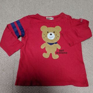 ホットビスケッツ(HOT BISCUITS)のMiki House／HOT BISCUITS　長袖Tシャツ　80(Ｔシャツ)