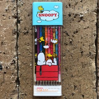 スヌーピー(SNOOPY)のサラサセレクト用  ジェルボールペン替芯  スヌーピー10本セット(ペン/マーカー)