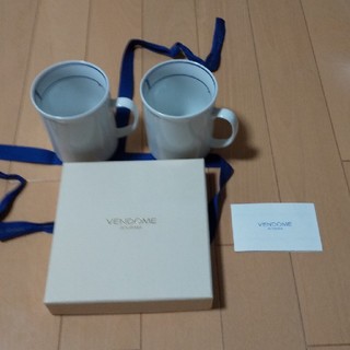 ヴァンドームアオヤマ(Vendome Aoyama)のヴァンドーム青山  ペア  マグカップ(グラス/カップ)