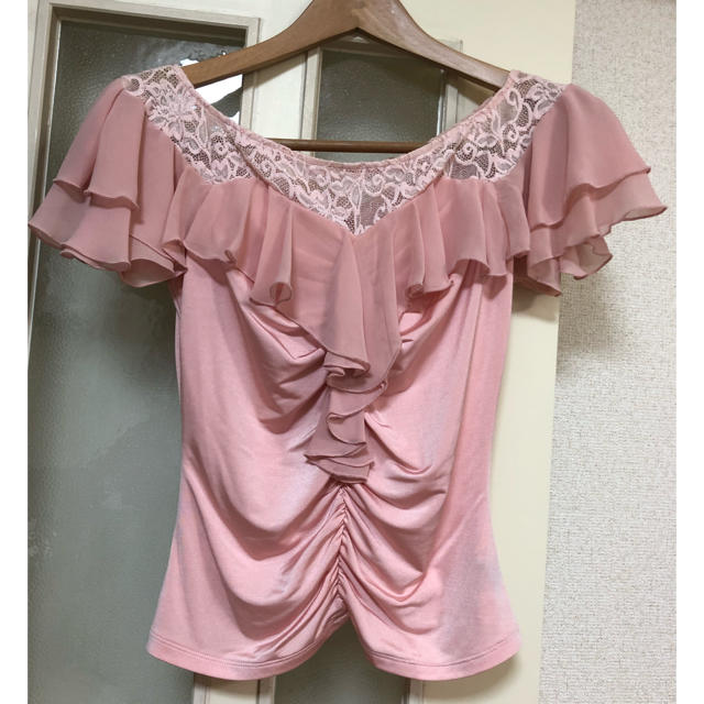 特急 チャコット 社交ダンスウェア トップス ピンク