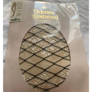 ヴィヴィアンウエストウッド(Vivienne Westwood)のVivienne Westwood 新品 ハートハーレークインストッキング(タイツ/ストッキング)