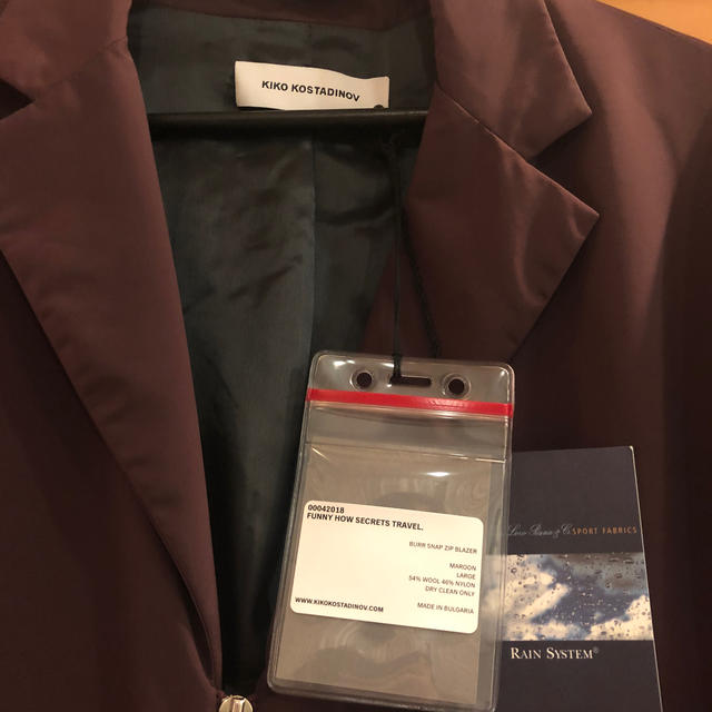 RAF SIMONS(ラフシモンズ)のKIKO KOSTADINOV BURR SNAP ZIP BLAZER メンズのジャケット/アウター(ナイロンジャケット)の商品写真