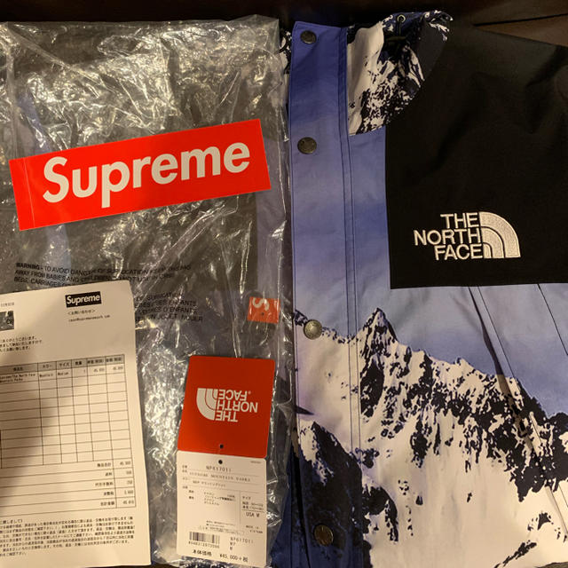 Supreme シュプリーム ノースフェイス 雪山 マウンテンパーカー M 高級