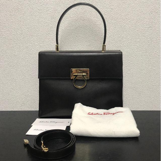 フェラガモ ハンドバッグ ガンチーニ 美品☆ 2way フェラガモ ハンドバッグ ガンチーニ 美品☆ 2way