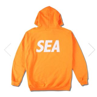 エフシーアールビー(F.C.R.B.)のwind and sea SEB(BP) HOODIE オレンジ XL(パーカー)