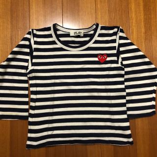 コムデギャルソン(COMME des GARCONS)の美品！！COMME des GARCONS PLAY サイズ2(Tシャツ/カットソー)