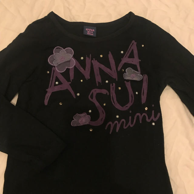 ANNA SUI mini(アナスイミニ)のアナスイミニ 100 3点セット キッズ/ベビー/マタニティのキッズ服女の子用(90cm~)(Tシャツ/カットソー)の商品写真