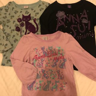 アナスイミニ(ANNA SUI mini)のアナスイミニ 100 3点セット(Tシャツ/カットソー)