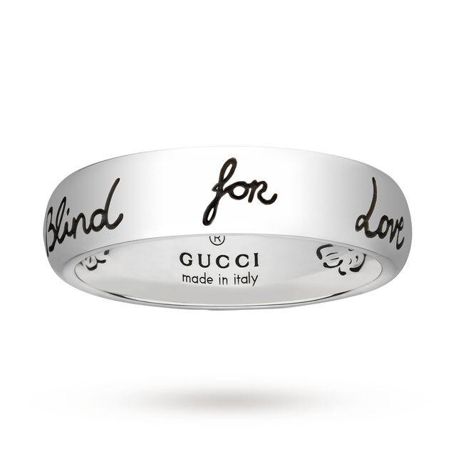Gucci(グッチ)の【16サイズ】GUUCI　Blind for Love　リング　グッチ レディースのアクセサリー(リング(指輪))の商品写真