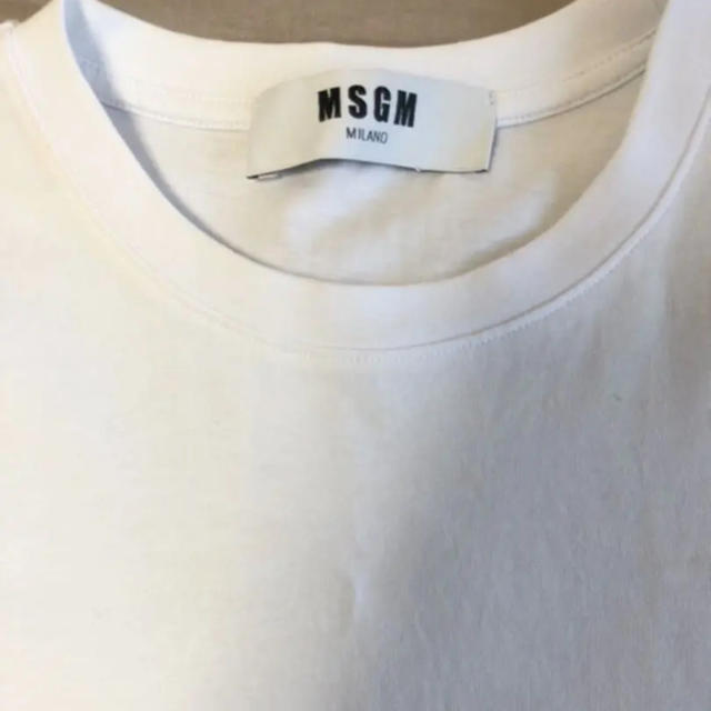 MSGM(エムエスジイエム)のMSGM Ｔシャツ 美品 レディースのトップス(Tシャツ(半袖/袖なし))の商品写真