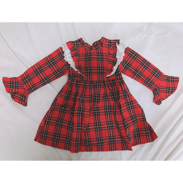 パピ様10/9までキープ　　姉妹　お揃い　リンクコーデ キッズ/ベビー/マタニティのベビー服(~85cm)(ロンパース)の商品写真