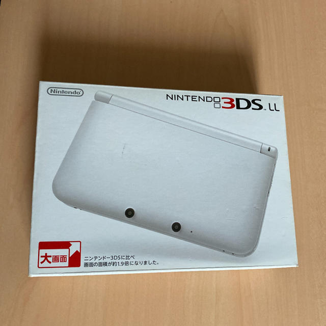 任天堂　3DS LL  ホワイトゲームソフト/ゲーム機本体