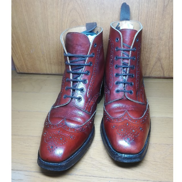 Tricker’sトリッカーズUK8ブーツ