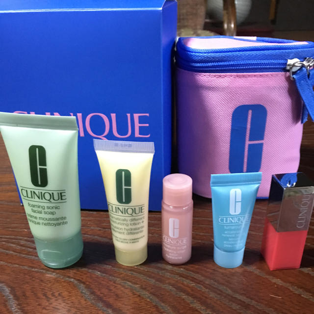 CLINIQUE(クリニーク)のクリニーク 3ステップ スターターズ セット コスメ/美容のキット/セット(サンプル/トライアルキット)の商品写真