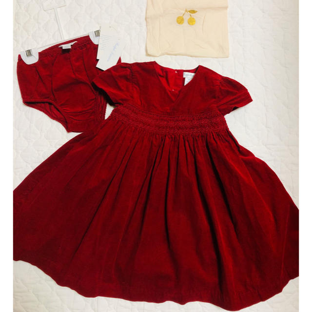 Ralph Lauren 豪華 スモッキング ワンピース タグ付♡18m ワンピース Ralph Lauren 豪華 スモッキング ワンピース タグ付♡18m ワンピース