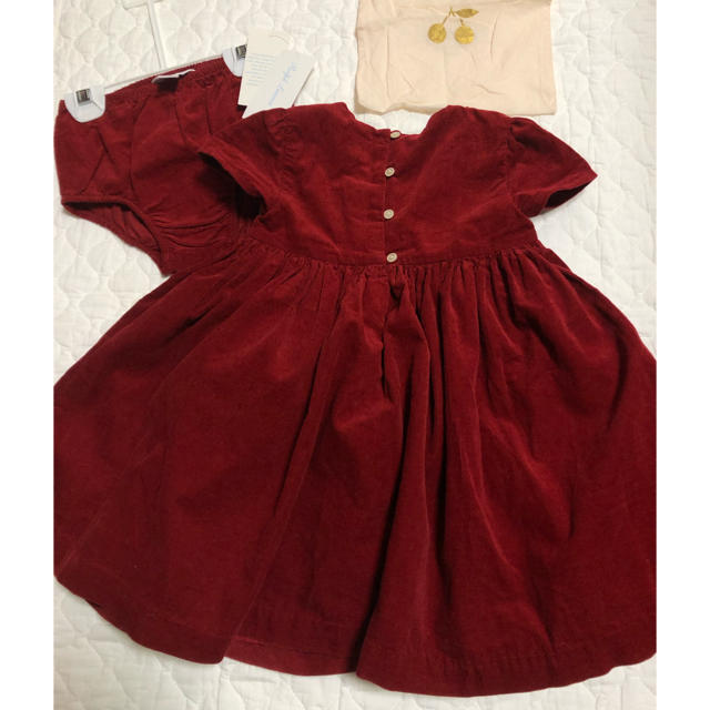 Ralph Lauren(ラルフローレン)のRalph Lauren 豪華 スモッキング ワンピース タグ付♡18m キッズ/ベビー/マタニティのベビー服(~85cm)(ワンピース)の商品写真