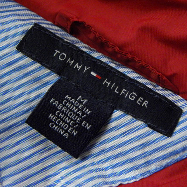 TOMMY HILFIGER(トミーヒルフィガー)のTOMMY HILFIGER キルティング ナイロンダウンジャケット M レディースのジャケット/アウター(ダウンジャケット)の商品写真