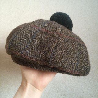 ハリスツイード(Harris Tweed)のベレー帽 ❄︎ハリスツイード(ハンチング/ベレー帽)