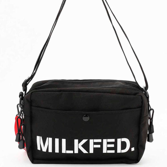 MILKFED.(ミルクフェド)のMILKFED. ネオショルダーバッグ レッド レディースのバッグ(ショルダーバッグ)の商品写真