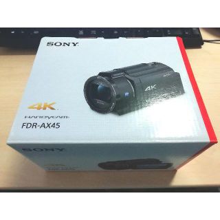 ソニー(SONY)の【パピー様用】ソニー ビデオカメラ FDR-AX45 4K 64GB (ビデオカメラ)