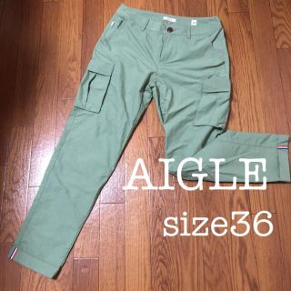 エーグル(AIGLE)のAIGLE 吸水速乾 UVカット trekypant size 36(ワークパンツ/カーゴパンツ)