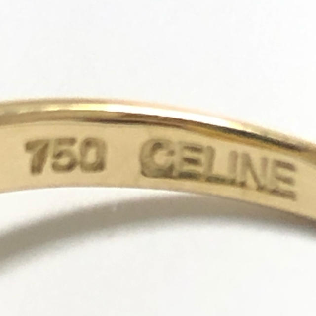 セリーヌ Celine リング ダイヤモンド ダイヤリング 指輪 k18yg