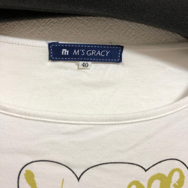 M'S GRACY(エムズグレイシー)のカットソー　半袖　大きいサイズ レディースのトップス(Tシャツ(半袖/袖なし))の商品写真