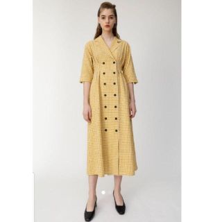 マウジー(moussy)のマウジー完売ワンピース♡マスタードイエロー(ロングワンピース/マキシワンピース)