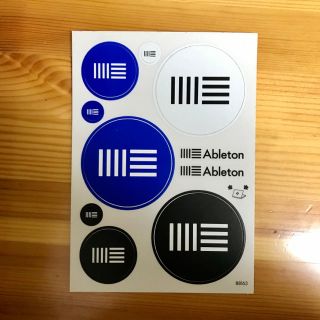 Ableton ステッカー シール(DAWソフトウェア)