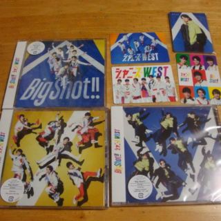 ジャニーズウエスト(ジャニーズWEST)のジャニーズWEST　3形態同時購入特典付　Big Shot!!(ポップス/ロック(邦楽))