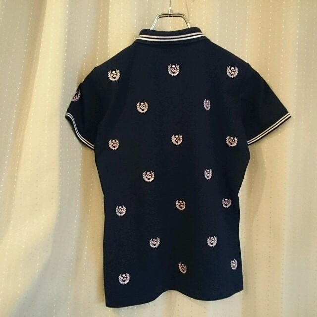 Kappa(カッパ)の☆kappaライン・刺繍入りゴルフポロ☆ レディースのトップス(ポロシャツ)の商品写真