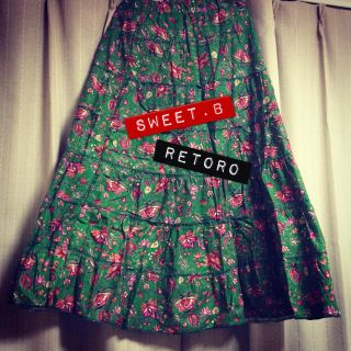 スウィートビー(SWEET.B)の【送料込】SWEET.Bレトロ♡ロンスカ(ロングスカート)