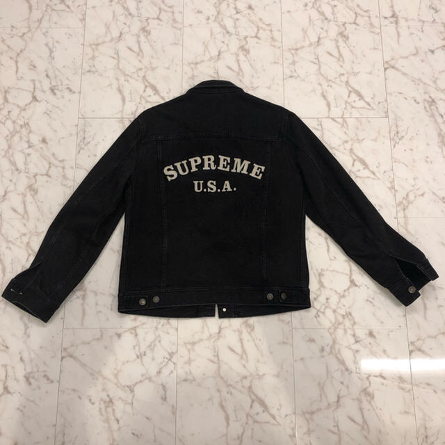 supreme 16ss denim trucker jacket S