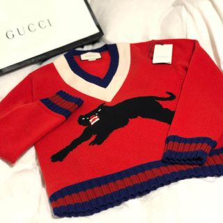 グッチ(Gucci)の西島隆弘(Nissy)、BTSテテ　着用GUCCIパンサーニット(ニット/セーター)