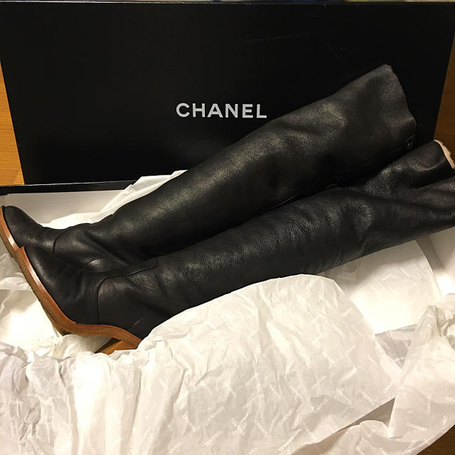 CHANEL シャネル  ニーハイブーツ