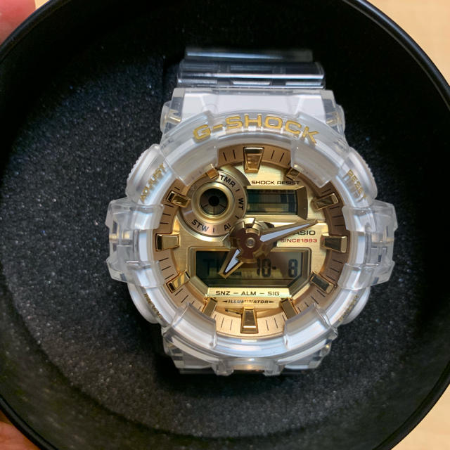 G-SHOCK - G-SHOCK グレイシアゴールド GA-735E-7AJR の通販 &# ジー ...